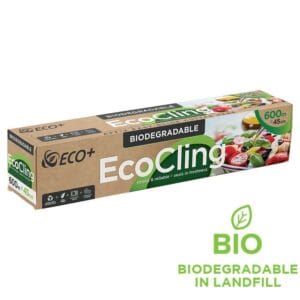 Eco Biodegradable Cling Wrap 45cm x 600m (6 per ctn)  - Marinucci
