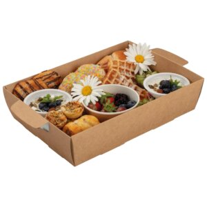 1/2 Insert For Platter Box - Kraft - 50/ctn (Ctn Only)