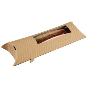 Large Hot Pillow Pack - Kraft - 250/ctn (Ctn Only)