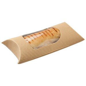 Small Hot Pillow Pack - Kraft - 250/ctn (Ctn Only)