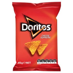 Doritos - Cheese Supreme - 45g x 18 (Full Pkt Only)
