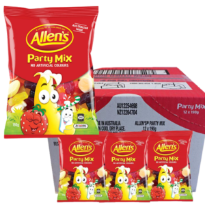 Allens Party Mix 190g x 12/ctn (Ctn Only)