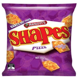 ARNOTTS SHAPES PIZZA 70G X 12 (Ctn Only)