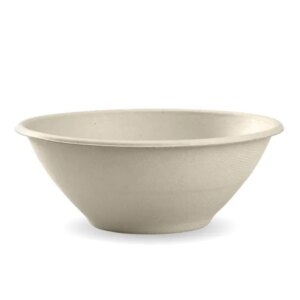 BIOCANE BOWL 40oz NATURAL 400/CTN (Ctn Only)