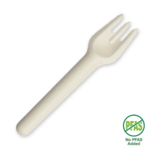 BIOPAK 15CM PLANT FIBRE FORK - 1000/CTN (Ctn Only)