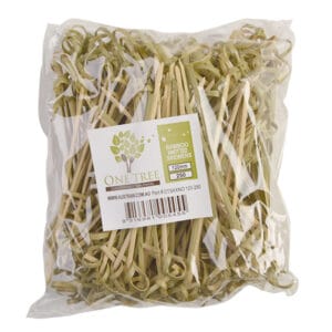 Bamboo Looped Skewers 120mm - 100/pkt