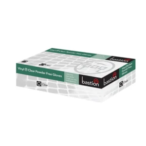 Vinyl Gloves Powder free - Bastion 100/ctn - 10pkts per carton