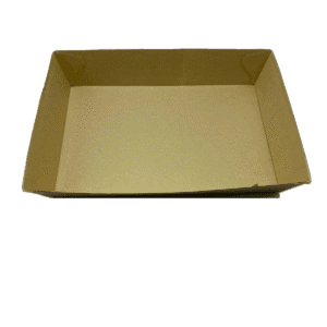 EP Open Tray #4 - Corrugated Brown 226x150x45mm 250/ctn (Ctn Only)