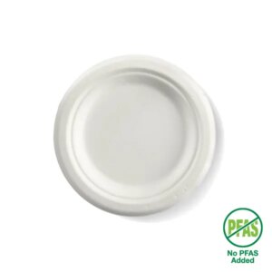 BIOPAK BIO PLATES 15CM/6" (WHITE)1000/CTN (Ctn Only)