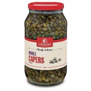 Capers in Vinegar - 2kg - (6 per ctn)