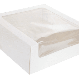 Cake Boxes 10x10x4" - Window - 100/pkt (Full Pkt Only)