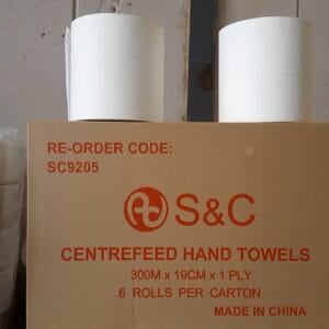 Centre Pull Towel - 300m - 6rolls/ctn (Ctn Only)