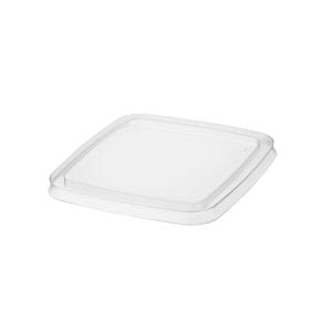 Castaway  PET Square Lid (500 per ctn)