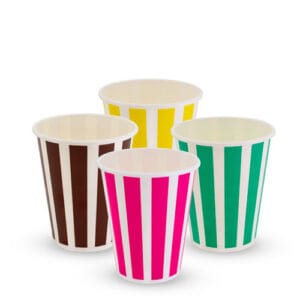 Huhtamaki - Paper Cup - 22oz Candy Stripe - 800 (20 per ctn)
