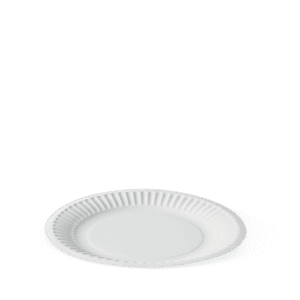 Detpak - 6" Plain Paper Plate - coated (20x50) 1000 (20 per ctn)