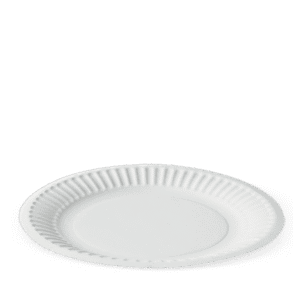 Detpak - 9" Plain Paper Plate - Coated - 1000 (Ctn Only)