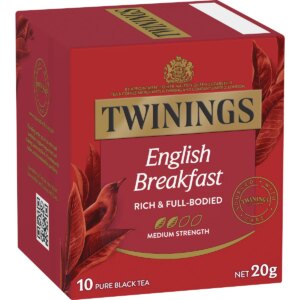 Twinning - English Breakfast Teabag's 10's (12 per ctn)