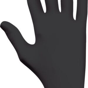 Heavy Duty Nitrile Black Powder Free Gloves - 6.5g (10 per ctn)
