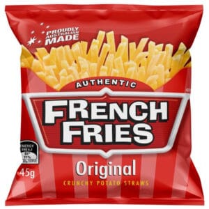 French Fries 45g - 18/ctn (Ctn Only)