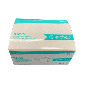 Face Mask Folded White 2 - KN95 - 1000 (50 per ctn)
