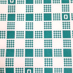 Gingham Greaseproof Sheets - 190x310mm - Black - 200/pkt (Full Pkt Only)