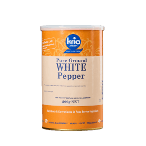 Ground White Pepper - 500g (12 per ctn)