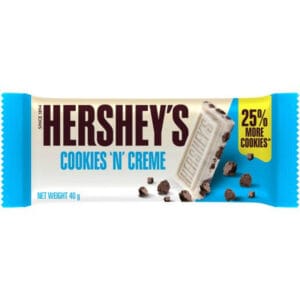 Hershey's Cookies 'N' Cream 43g x 24/outer (Ctn Only)