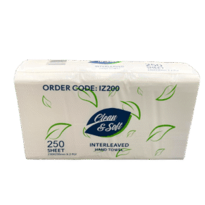 Z-Fold Interleaved Hand Towel - 20x200/ctn (Ctn Only)