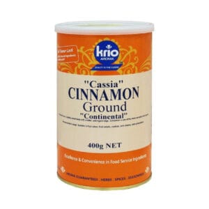Krio - Ground Cinnamon Cassia 400g (Ctn Only)