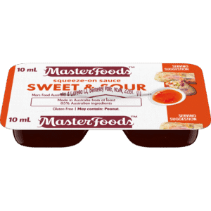 Masterfoods - Sweet & Sour Portions - 100/ctn (Ctn Only)