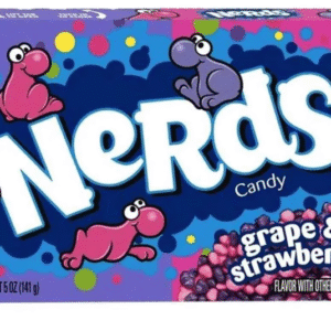 NERDS STRAWBERRY & GRAPE CONCESSION 141GR X12 (Ctn Only)