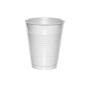 6oz (170ml) Plastic Cup - White 1000 (20 per ctn)