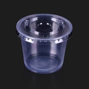 Flat Lid for 1oz PP Cup - 5000/ctn (Ctn Only)