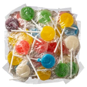 FLAT POPS RAINBOW 1KG - (7) (Ctn Only)