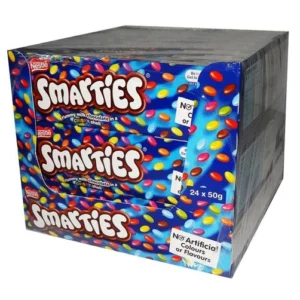 Nestle Smarties 50g x 24 (Ctn Only)