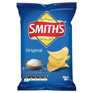 Smith Crinkle - Original - 90g x 18/ctn-(18 per ctn)