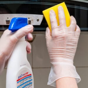 Vinyl Gloves Clear Low Powder 1000 (10 per ctn)