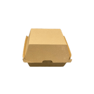 Brown Board Burger Box NZ Board HD - 105x105x80mm - 300/ctn (Ctn Only)