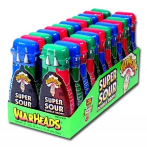 Warheads Super Sour Double Drops 30ml x 24 (Ctn Only)