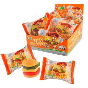 Yupi Big Burger 32g x 18 (Ctn Only)