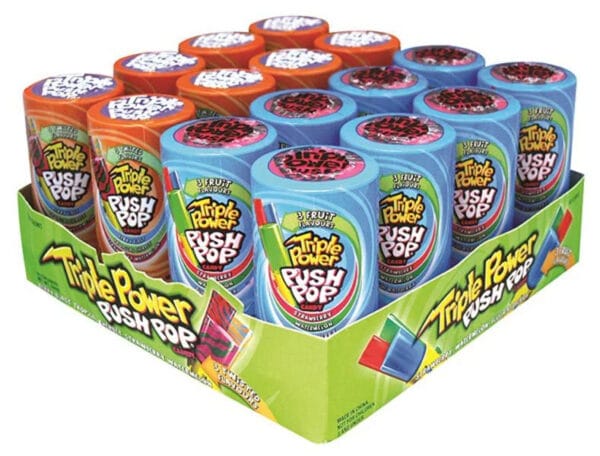 Myriad Triple Power Push Pop 34g - 16/outer (Ctn Only)