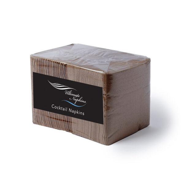 2 Ply Cocktail Napkins - Kraft - 2000/ctn