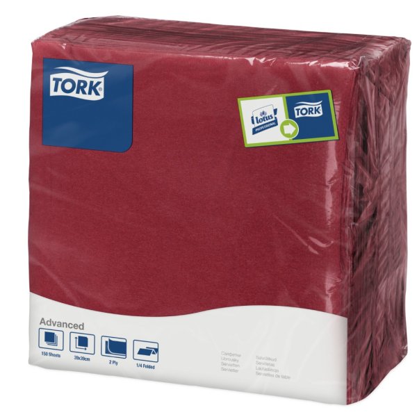 478875_Tork Edge Bordeaux Dinner Napkin_478875