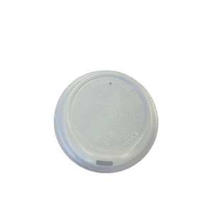 TMA Plastic lid White to suit  8oz Cup - 1000 -8hl-03w -(10 per ctn)
