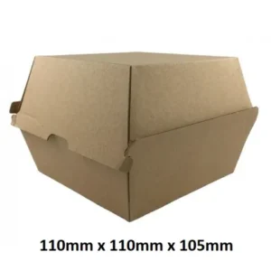 Burger Brown Box - Extra Large - 200/ctn (Ctn Only)