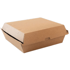 EP Dinner Box Corrugated - Brown - 180x160x75mm 150/ctn - (Ctn Only)