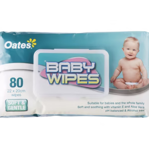 Baby Wipes 80pk (Ctn Only)