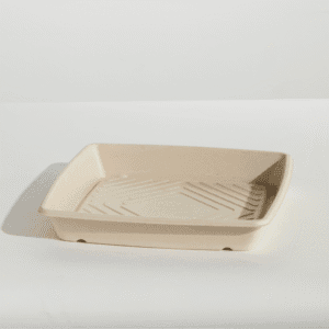 Sugarcane Platter Medium 12" 100/ctn - Pinnacle (Ctn Only)