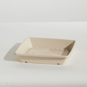 Sugarcane Small platter 10"- Natural - 100/ctn - Pinnacle