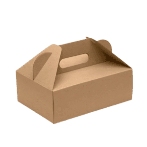 Carry Box No.1 - Brown - 240x169x85mm - 100/ctn (Ctn Only)